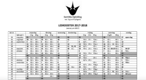 rooster 2017 2018
